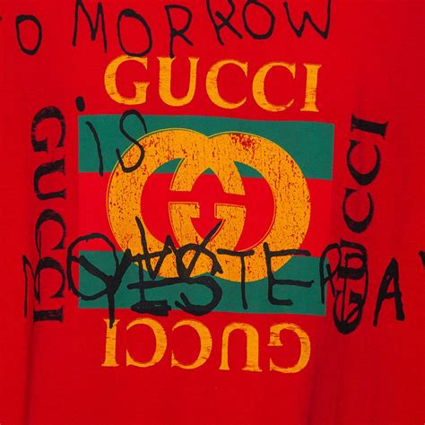 gucci tomorrow is now yesterday